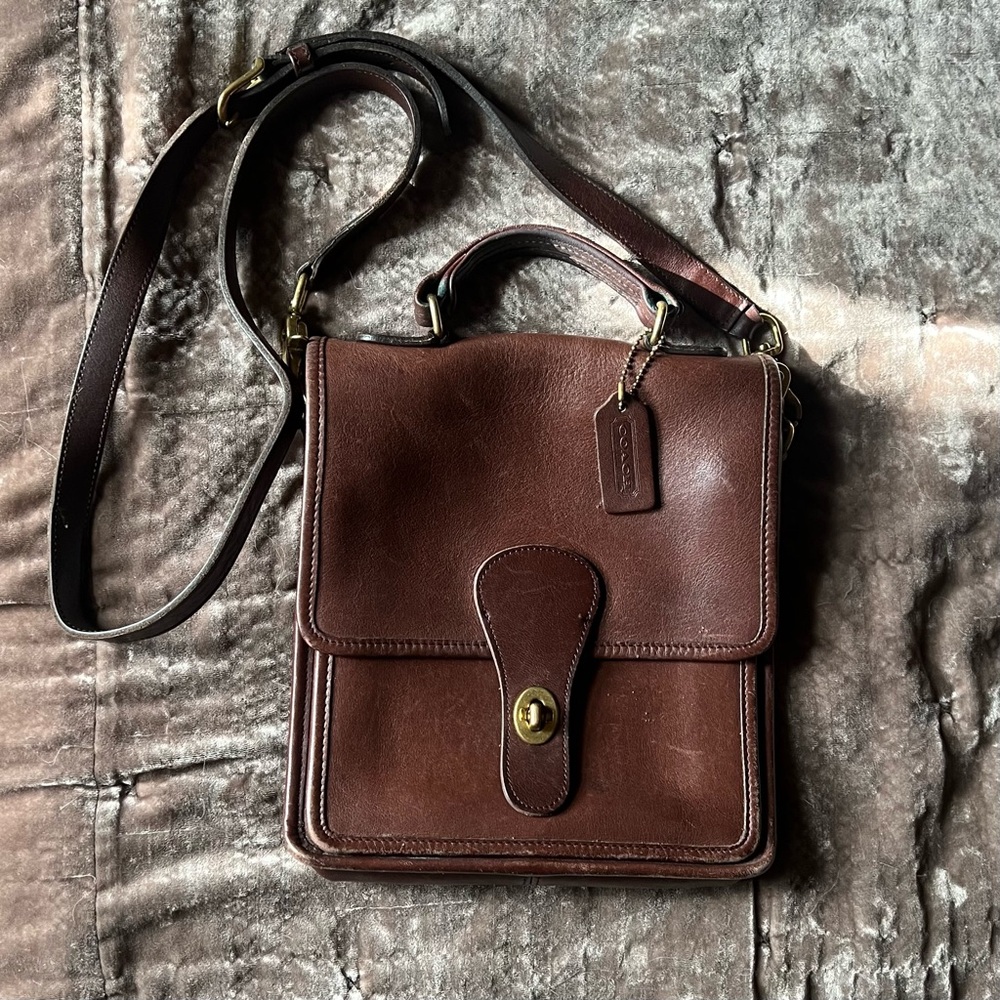 Vintage Coach Station Crossbody Bag